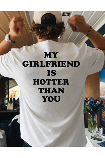 POPULUS Special Humorous Gift for Your Sweetheart: My Girlfriend Is Hotter Th...