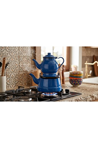 ORUÇ HOME EMAYE ÇAYDANLIK - 0.7LT+1.7LT