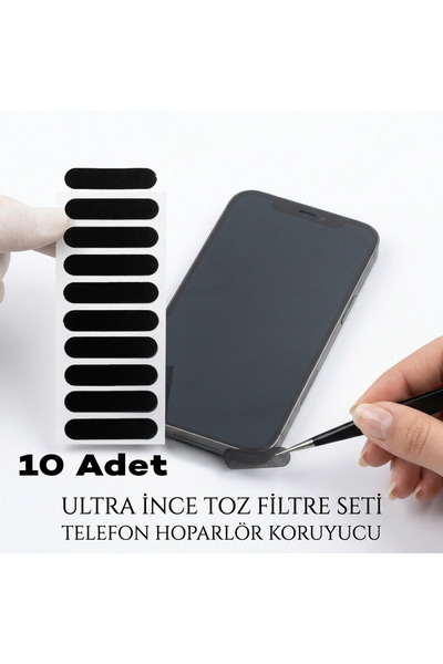 Inca Telefon Hoparlör Toz Koruyucu Filtre 10'lu Set | Ses Kalitesini Korumaya...