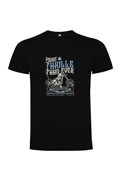 iLovePrints Vintage Motorcycle Glory Tshirt