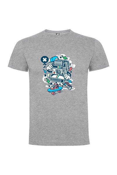 iLovePrints Skateboard Retro Art Tshirt