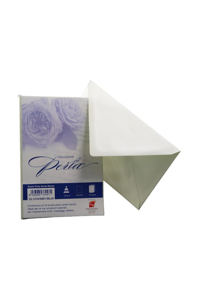 MC Micostore Plic color pentru invitatie Colorarte Perla, verde menta perlat,...