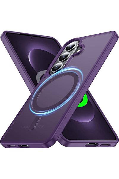 m.tk moveteck Samsung Galaxy S26 Uyumlu Kılıf Mat Magsafe Şarj Özellikli Darb...
