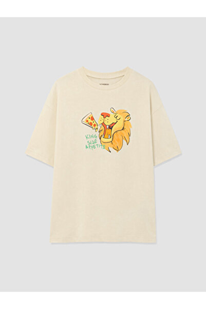 LC Waikiki I Zero Roba Collar Printed Boy's T-Shirt from Freezen Store