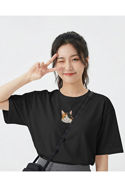 Calico Zarafeti – Kadın Oversize Tişört
