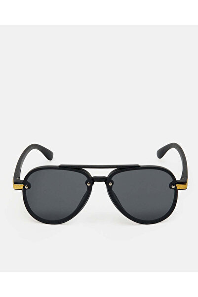 REDTAG Boys Black Wayfarer Sunglasses