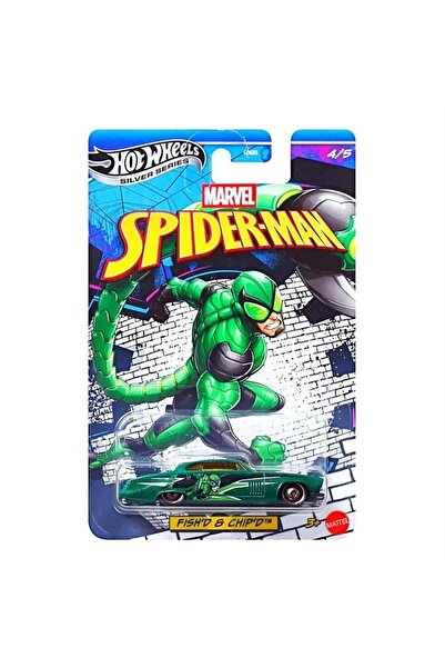 Hot Wheels x Sinsay سلسلة سيارات الفيلم الخاصة GDG83 - Jkx28 سبايدر مان فيش د...
