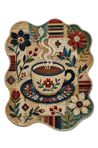 Rugs Modern Halı SDT Karışık Desenli Modern Dokuma Taban Dekoratif Halı sdtam...