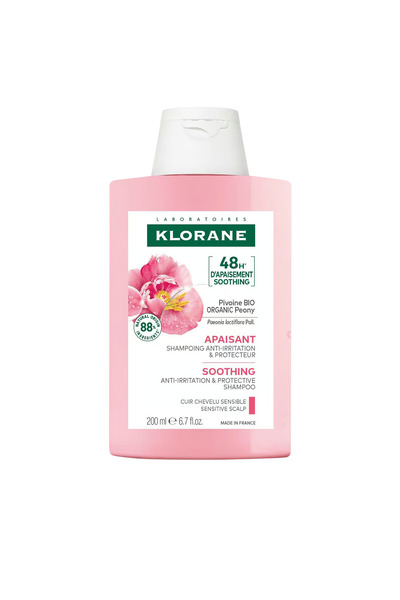 OEM Klorane, Bujor, Șampon de păr, Calmant, 200 ml