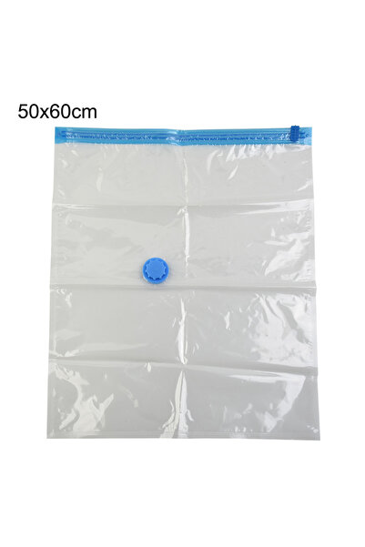 Choice7 50x60cm Vacuum Storage Bags With Valve Folding Compressed Space Savin...