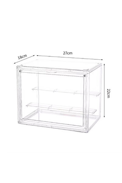 Choice4 Mart 3-Tier Pop Mart 3-Tier Acrylic Display Case - Dustproof Step She...