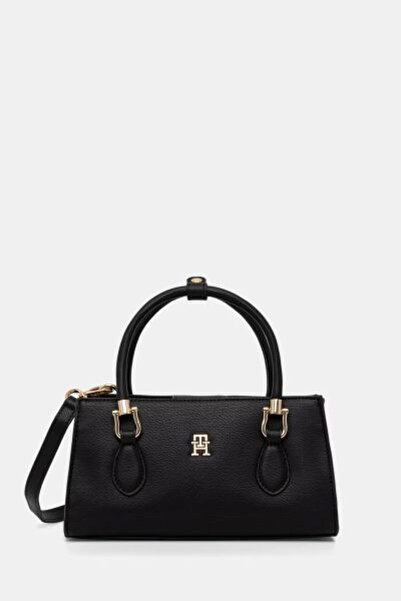 Tommy Hilfiger TH GRACE MINI SİYAH KADIN EL ÇANTASI