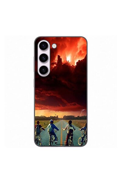 OEM Husa compatibila cu Samsung Galaxy S23 Silicon Gel Tpu Model Stranger Thi...