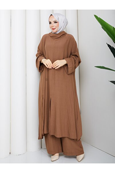 ESLEMNUR 2-Piece Pants Suit with Slits | |   Daily | |   Umreli̇k