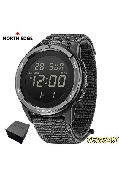 Choice1 ساعات TERRAX-BlackBOX NORTH EDGE TERRAX للرجال، ساعات رياضية خارجية م...