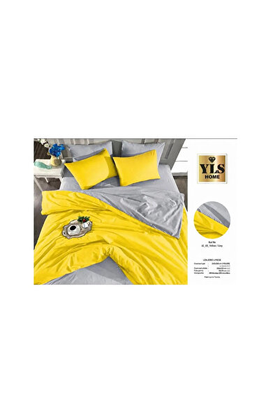 yls home Lenjerie pentru pat dubla cu doua fete 4 piese, 2 persoane , 240X260