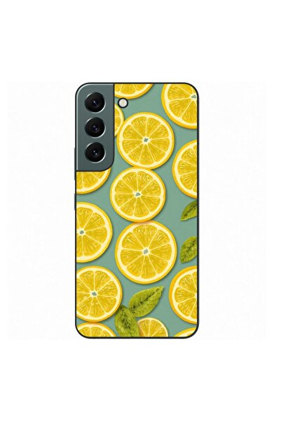 OEM Калъф, съвместим със Samsung Galaxy S22+ Plus, силиконов гел TPU, с десен...