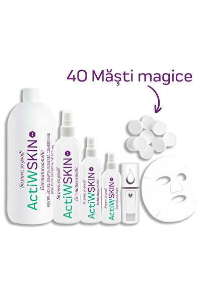 ActiW SKIN -PENTRU ACNEE - Pachet Complet (42-50 de zile)