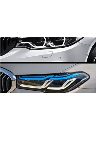 Genel Markalar G30 5 Serisi 17-20 İçin 2020+ Makyajlı Görünüm Led Far
