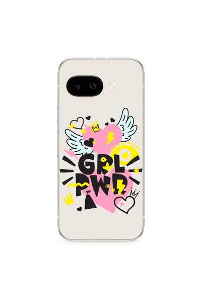 Other Google PIXEL 9A Grl Pwr Transparent Silicone TPU Θήκη