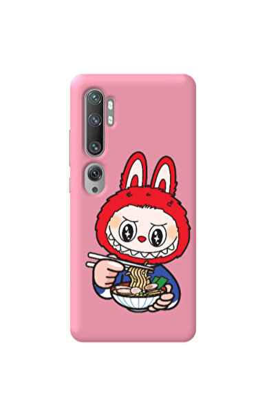 Other Xiaomi Mi Note 10 Pro Labubu 1 Pink Colored Silicone TPU Θήκη
