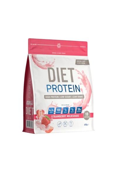 applied nutrition Diet Whey Shake cu căpșuni 450g