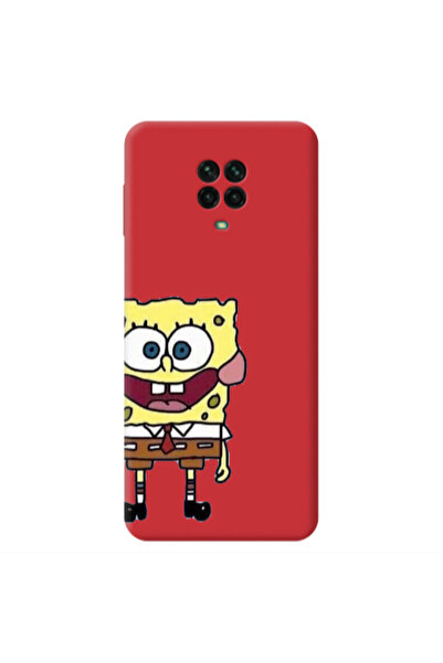 Other Xiaomi Redmi Note 9 Pro Spong 2 Red Colored Silicone TPU Θήκη