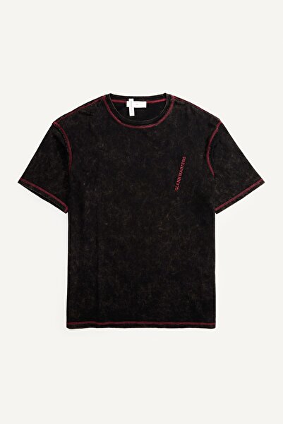 H&M Motif Detaylı Tişört