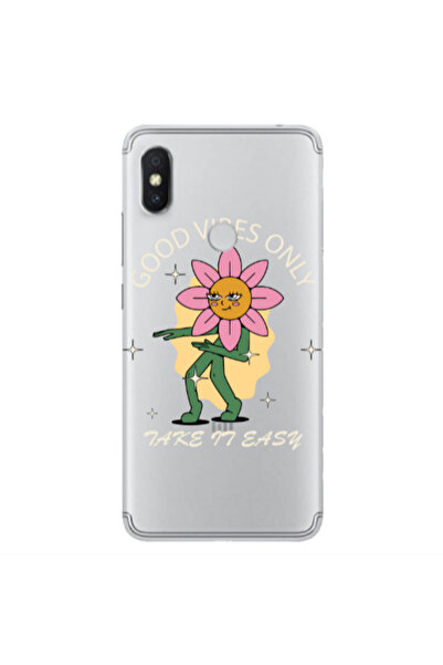 Other Xiaomi Redmi S2 Good Vibes Only Transparent Silicone TPU Θήκη