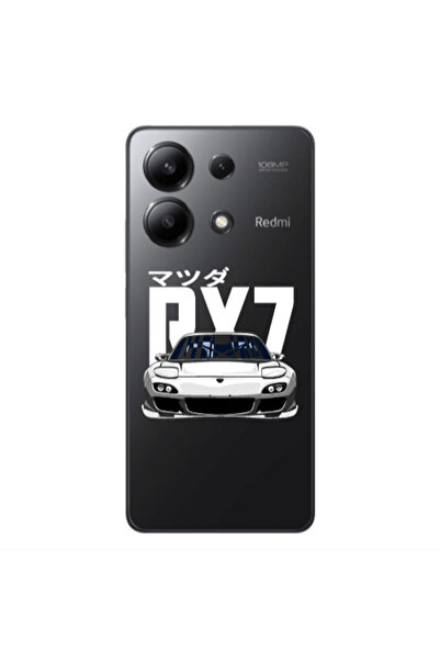 Other Xiaomi Redmi Note 13 4G Car Rx7 Transparent Silicone TPU Θήκη