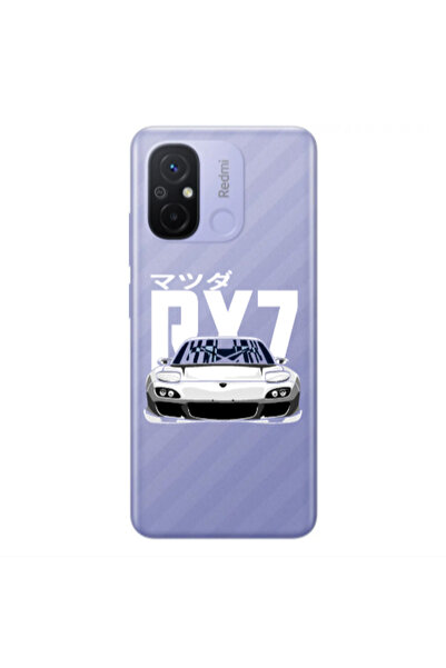 Other Xiaomi Redmi 12C Car Rx7 Transparent Silicone TPU Θήκη