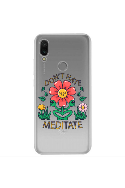 Other Xiaomi Redmi Note 7 Meditate Transparent Silicone TPU Θήκη