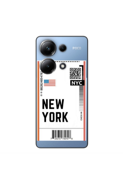 Other Xiaomi Poco M6 Pro 4G New York NYC Transparent Silicone TPU Θήκη