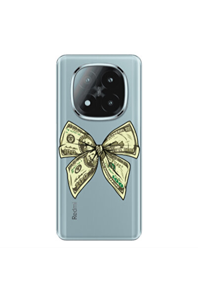 Other Xiaomi Redmi Note 14 Pro + 5g Bowtie Dollars Transparent Silicone TPU Θήκη