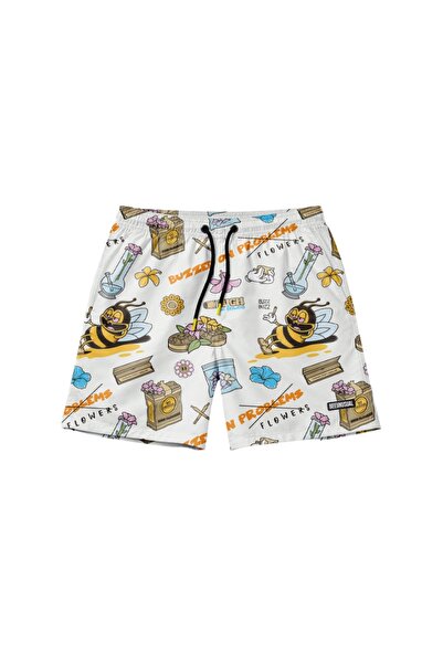BEE UNUSUAL ''Buzzed on flowers'' Μαγιό BS-263206 - Off White