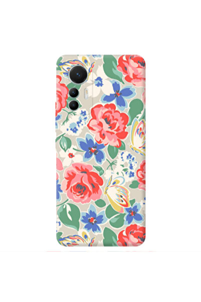 Other Xiaomi Mi 12 Lite Lady roses Transparent Silicone TPU Θήκη