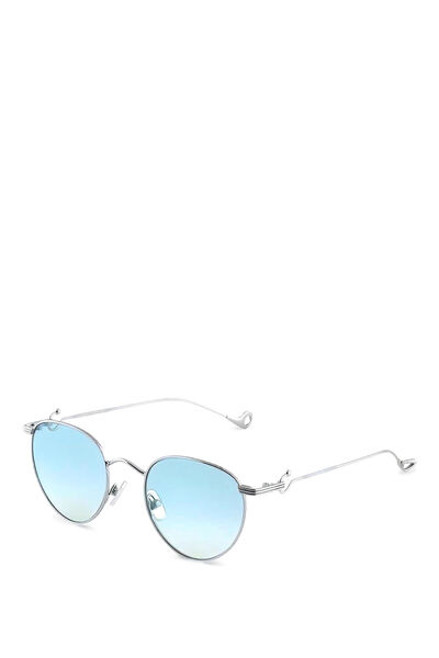 Eyepetizer Lune 1-23F Lmd Silver Unisex Sunglasses