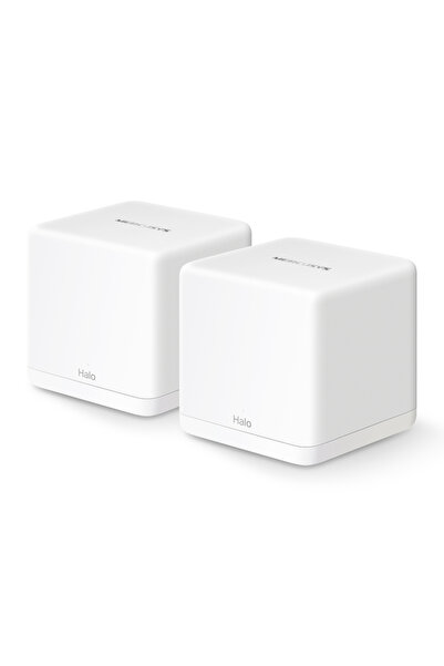 Mercusys Σύστημα Mesh WiFi 6 Halo H60X, 1500Mbps Διπλής Ζώνης, 2 τεμάχια, V.1.0