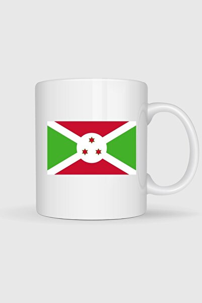 Bahriyeli Collection Burundi Flag Printed Mug