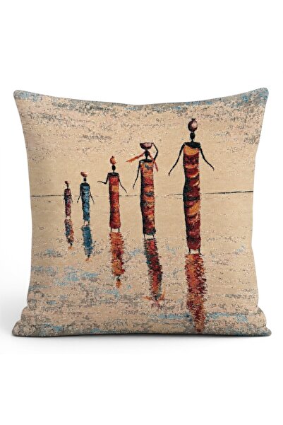 Melih AKSU Goblen Kırlent Pillow Case 43X43 cm Decorative Pillow Case (Withou...