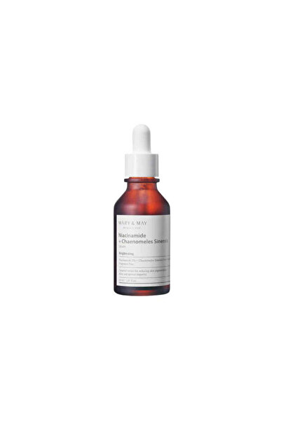 Mary and May Ser cu Niacinamidă + Chaenomeles Sinensis, Mary and May, 30ml