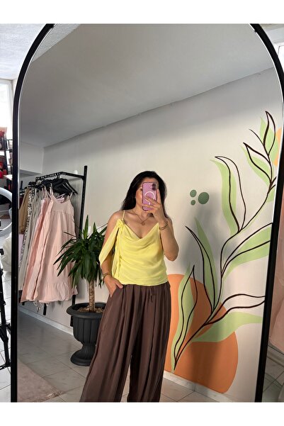 VENTUS MODA&ÇANTA Şifon Detaylı Bluz