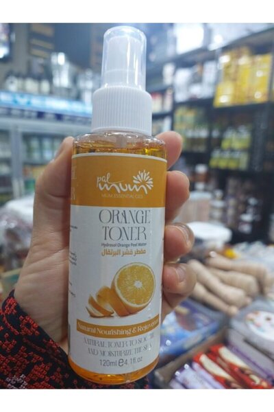 AL SHERESH FOOD Orang Toner (Hydrosol Orange Peel Water) ● 120 mL. Orange Pee...