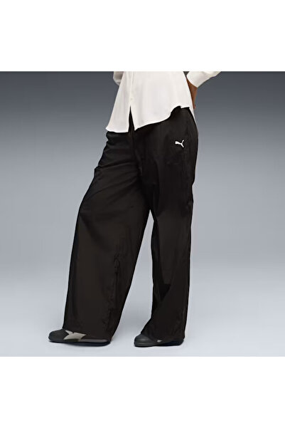 Puma SPORT Relaxed Woven Pan Kadın Siyah Eşofman Altı 69186501