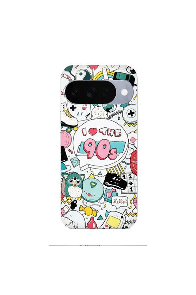 Other Google Pixel 10 i love 90s Transparent Silicone TPU Θήκη