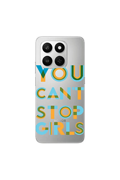 Other Honor Magic 400 Smart You Cant Stop Girls Transparent Silicone TPU Θήκη