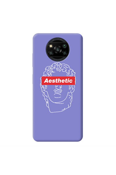 Other Xiaomi Poco X3 Pro Aesthetic Purple Colored Silicone TPU Θήκη