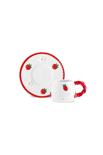 Karaca Berrybloom 2 Kişilik Kahve Fincan Takımı 100 ml