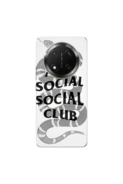 Other Honor Magic 7 Lite Social club Transparent Silicone TPU Θήκη