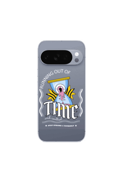 Other Google Pixel 10 Pro XL Running out of time Transparent Silicone TPU Θήκη